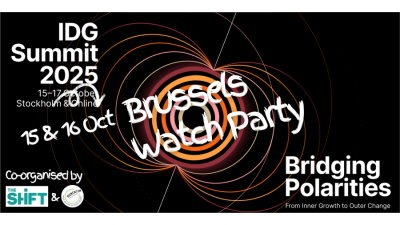 Inner Development Goal Summit - Brussels Watch Party 