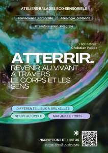 🍃ATTERRIR: Revenir au Vivant à travers le corps et les sens